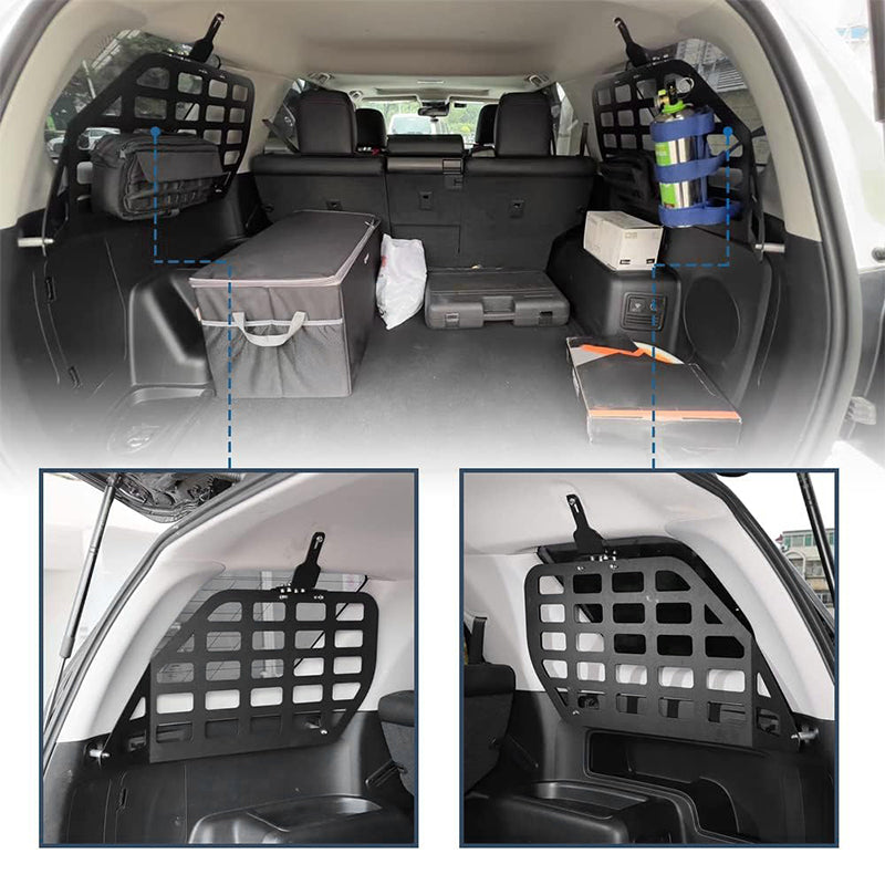 2PCS Rear Window Molle Panel Modular Storage for 2010-2024 Toyota 4Runner