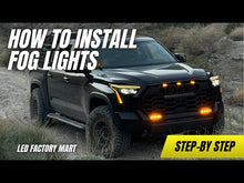 Bumper LED Fog Lights with Switch & Turn Signal for 2022-2026 Toyota Tundra