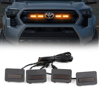 amber raptor grill lights tacoma