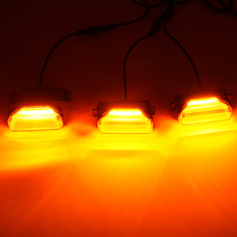 Amber Tundra Grille Lights | 2018–2021 TRD Pro 3PCS Kit
