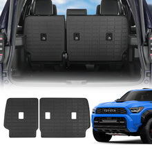 Custom fit rear seat back protector installed on 2025 Toyota 4Runner 5-seater