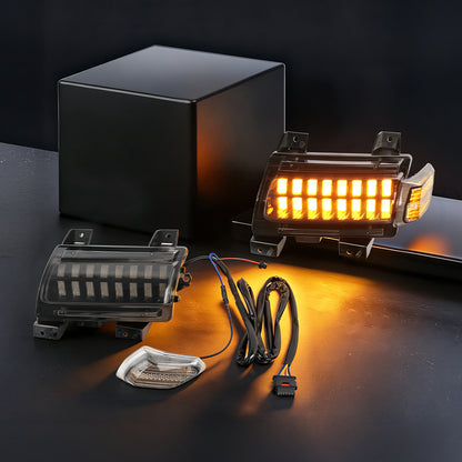 Jeep JL & Gladiator Fender Lights - Sequential LED Turn Signals with DRL