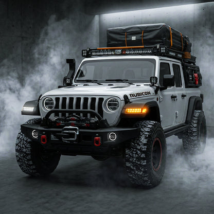 Jeep JL & Gladiator Fender Lights - Sequential LED Turn Signals with DRL