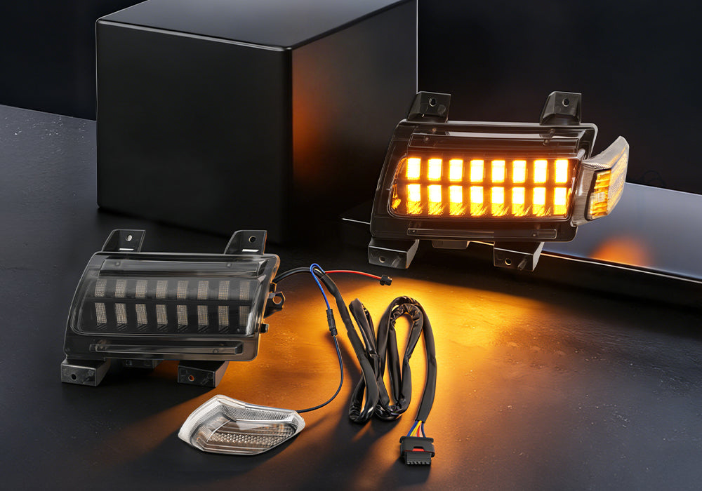 Plug & Play Jeep JL & Gladiator Fender Lights - 5-Pin/6-Pin Wiring Harness Included