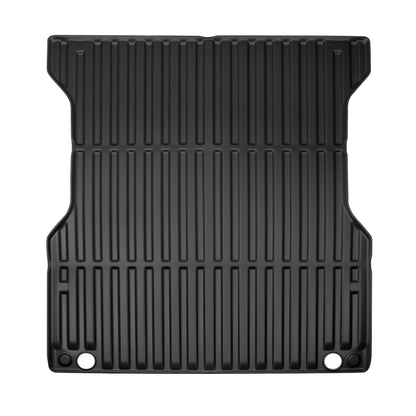 Easy drop-in installation of Toyota Tacoma 2024-2025 5FT truck bed mat, no tools required.