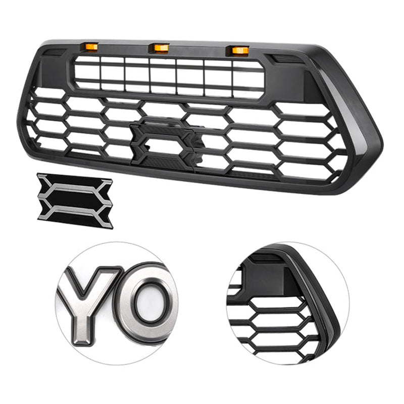 trd pro grille tacoma is easy to install and brighter