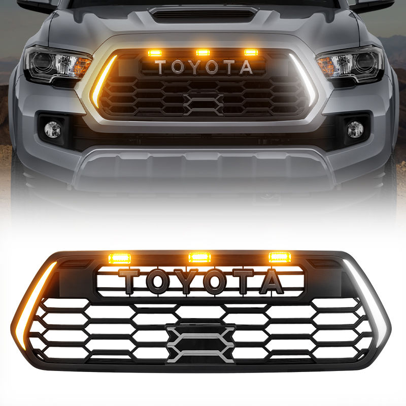 tacoma trd grille with led grill lights