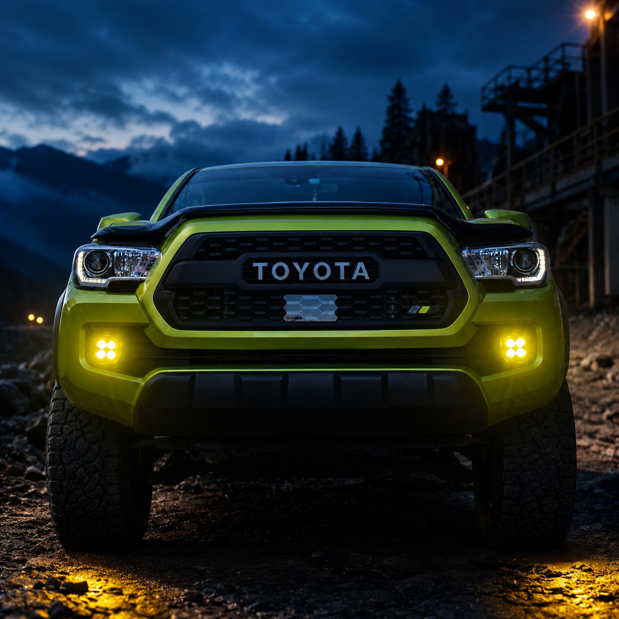 2016–2023 Toyota Tacoma Yellow/White LED Fog Light Kits | Plug & Play