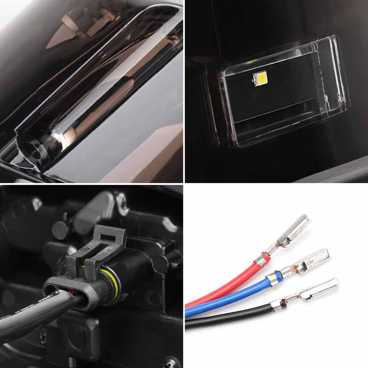 harley tail light with running lights-brake lights and license plate lights-Product Details