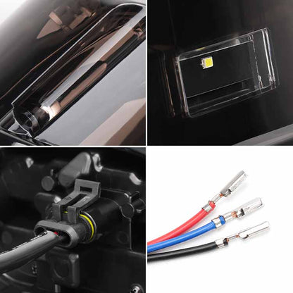 harley tail light with running lights-brake lights and license plate lights-Product Details