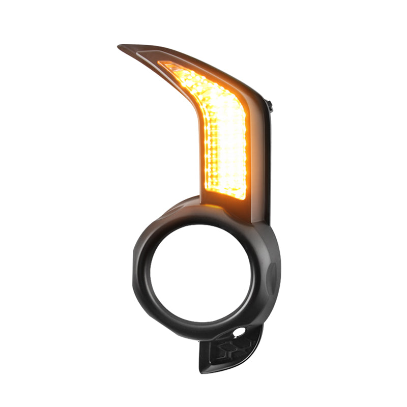 Kit de bisel de luz antiniebla secuencial LED con lámpara antiniebla para Toyota 4Runner 2014-2024