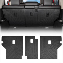 TPE rear seat back protectors for 2013-2024 Toyota 4Runner 5-seater, gas and hybrid, waterproof and scratch-resistant cargo covers.