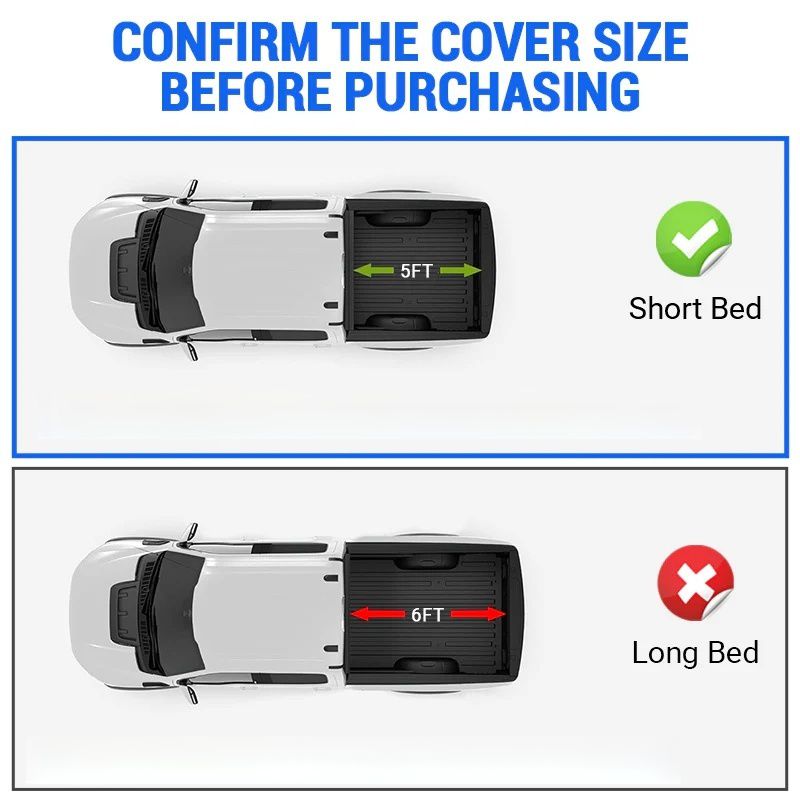 Installed rubber truck bed mat for 2024-2025 Toyota Tacoma 5FT short bed.