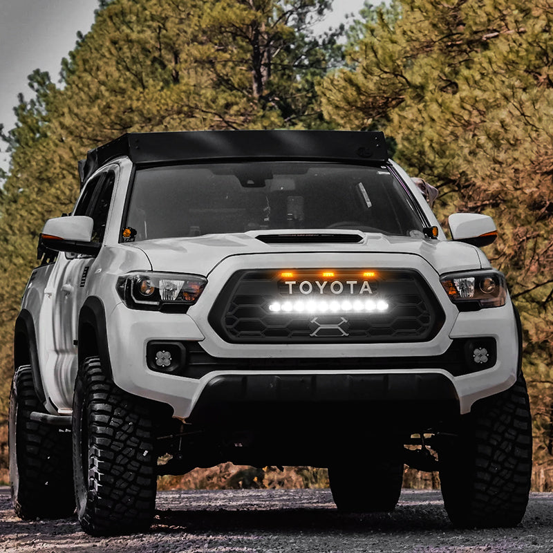 grille for toyota tacoma 2017 with led light bar