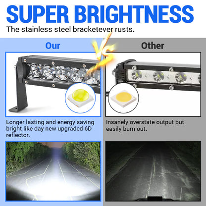 32" LED Hidden Light Bar for 2016-2023 Toyota Tacoma