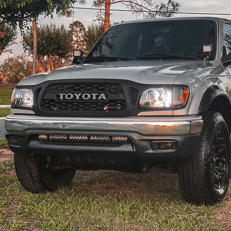 toyota tacoma pro grille with raptor lights