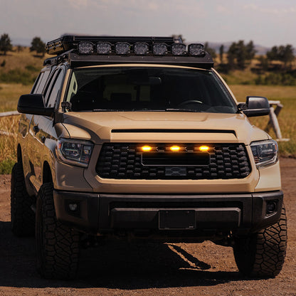 3PCS Grille Lights with Amber Color for 2018-2021 Tundra TRD Pro