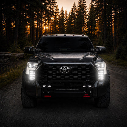 2025 tundra fog lights with white drl