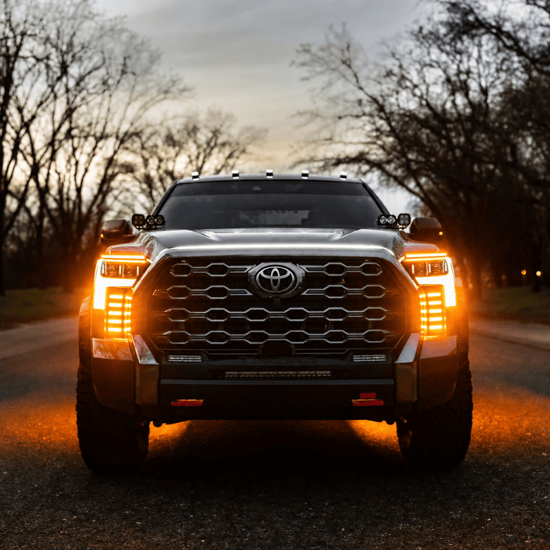 2025 tundra fog lights with amber lights