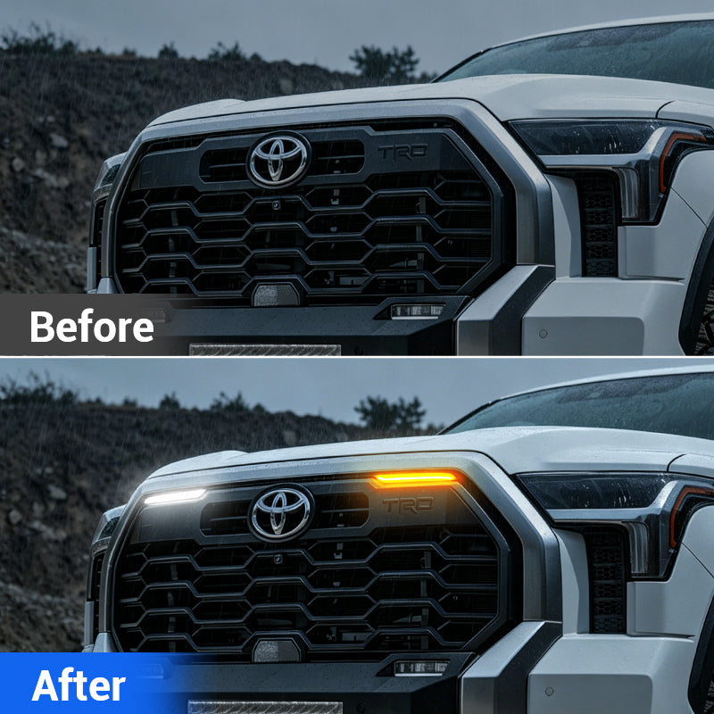 2022-2026 tundra led grille side lights
