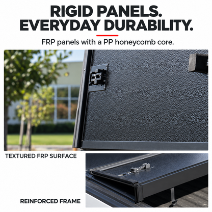 Hard Tri-Fold Truck Bed Tonneau Cover for 2022-2026 Toyota Tundra