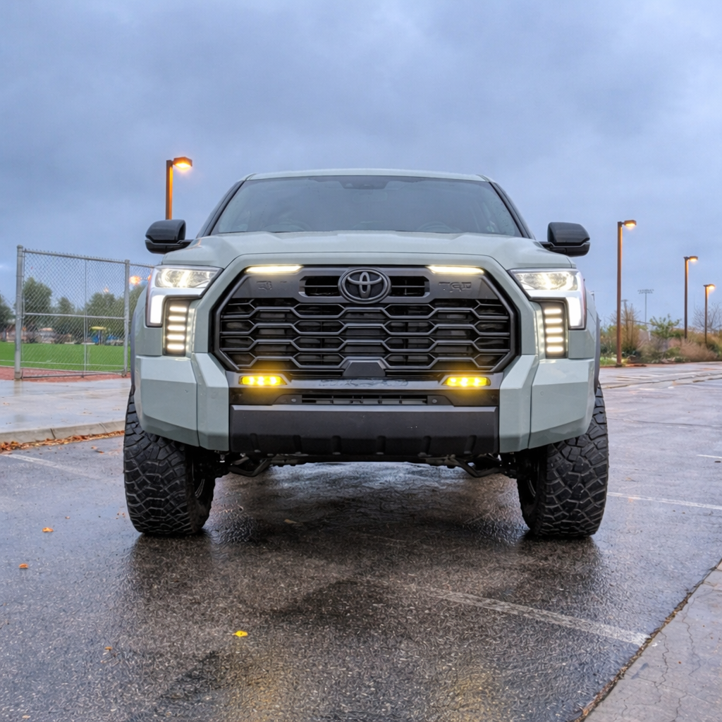Front Fog Lights with DRL for 2022-2026 Toyota Tundra