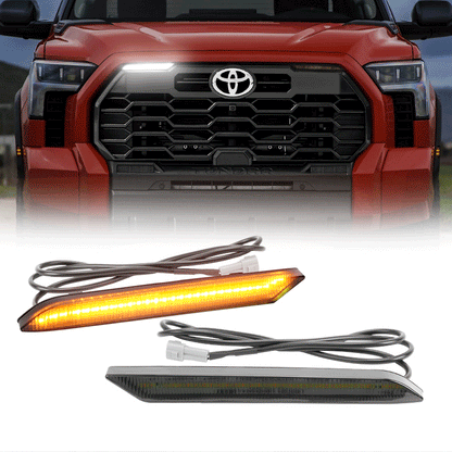 2024 Toyota Tundra grille side lights