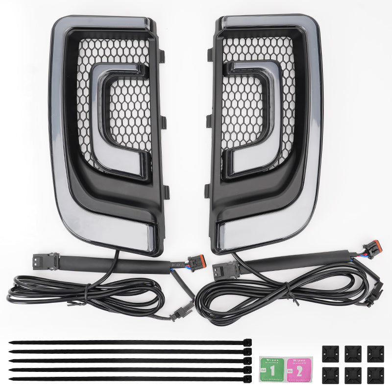 Motorcycle signal lights and turn signal mirrors for Harley Davidson Touring models – product details