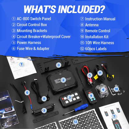 2 Types of Mounting Brackets Switch Panel Control Box Angle Adjustable Fixed Slim Flush Flush Mount