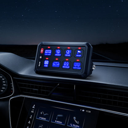 2 Types of Mounting Brackets Switch Panel Control Box Angle Adjustable Fixed Slim Flush Flush Mount