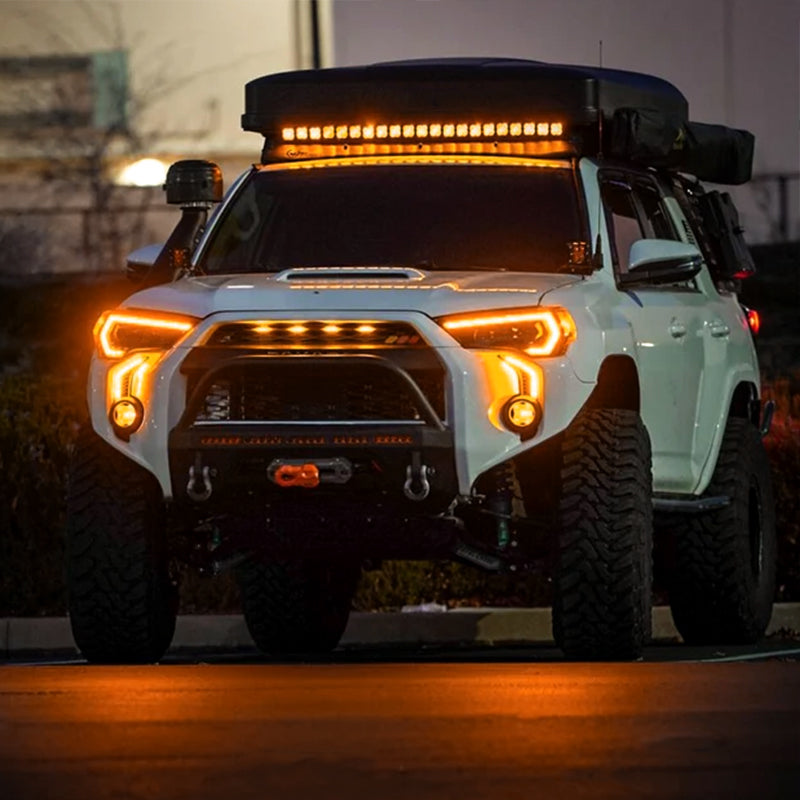 VGETTING Fog Light Kit For 2014-2021 Toyota 4Runner TRD/SR5 – Halogen, With Bezels, Bulbs, And Switch – OE Fit