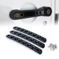3 Piece Set Brushed Aluminum Door Handle Trim Insert - LED Factory Mart