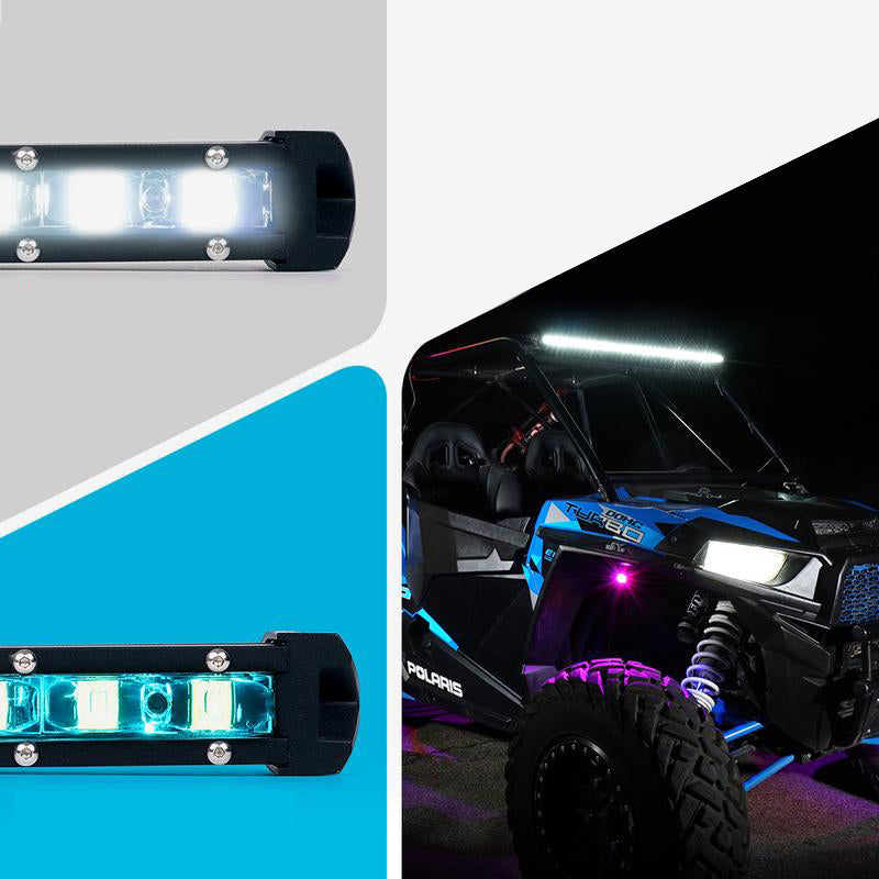 USA ONLY Aquatic Series 44" Single Row 210W LED Light Bar with Blue Backlight