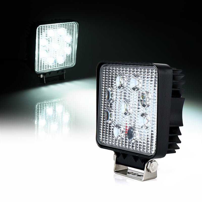 USA ONLY 30 Degree Spot Beam 4" 27W 4x4 Cube LED Offroad Light