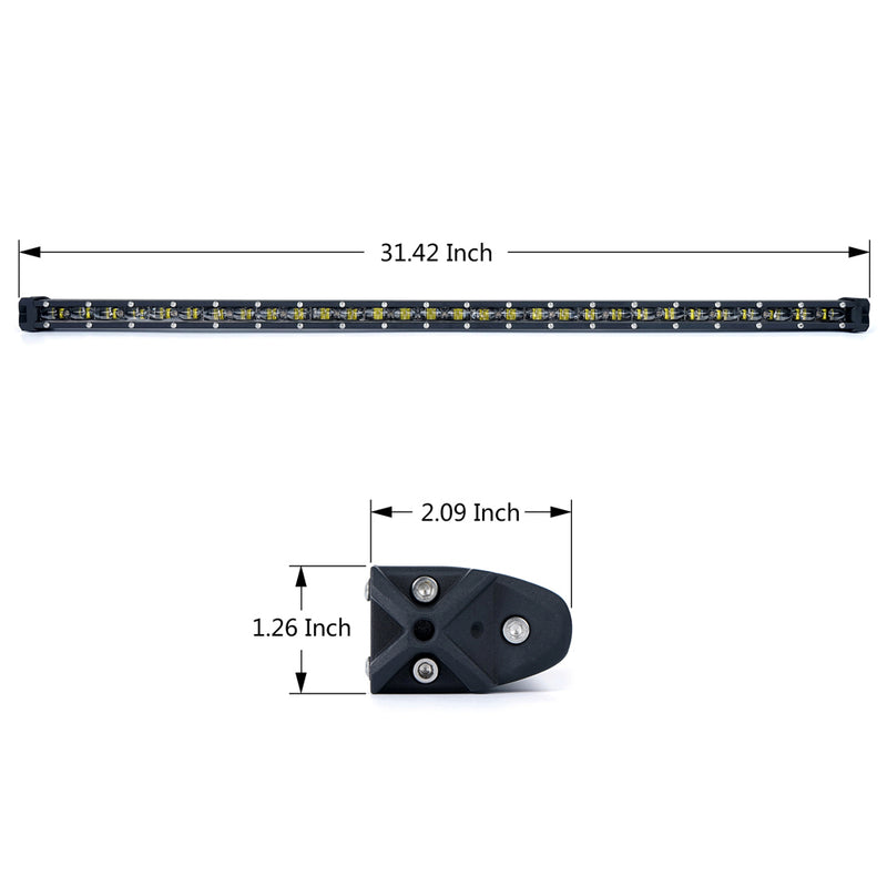 USA ONLY 32" 150W Astro Series Flood Beam CREE LED Light Bar