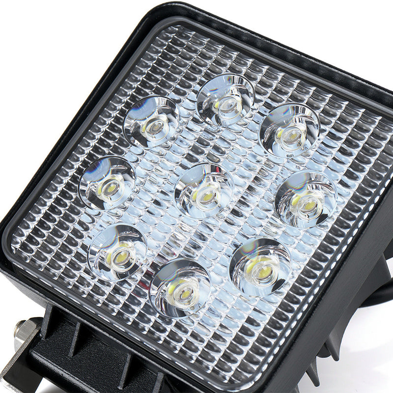USA ONLY 30 Degree Spot Beam 4" 27W 4x4 Cube LED Offroad Light