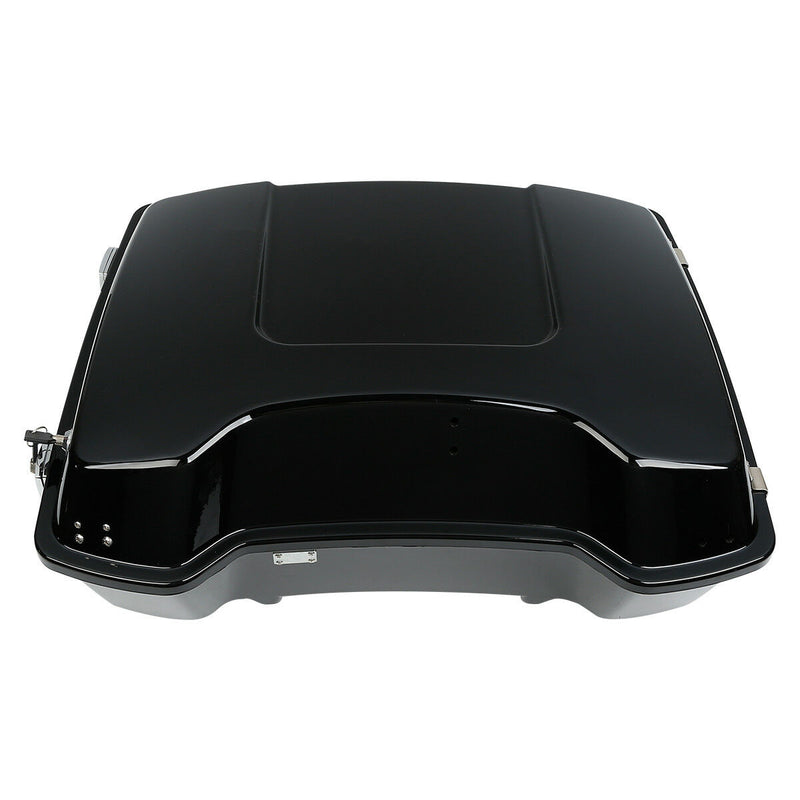 10.7" Chopped Pack Motorcycle Trunk Fit For Harley Tour Pak Touring Street Road Glide 97-13