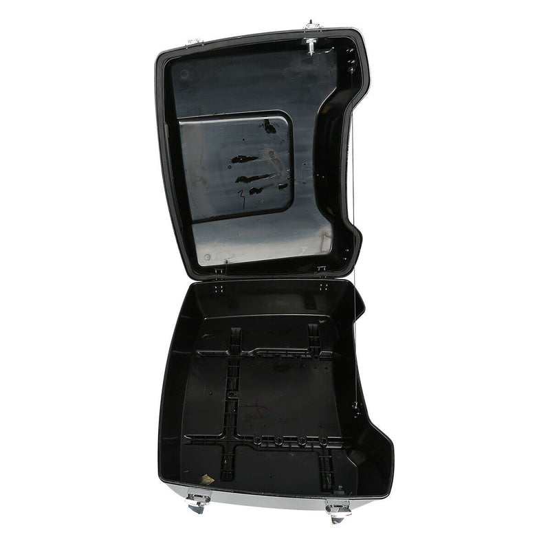 10.7" Chopped Pack Motorcycle Trunk Fit For Harley Tour Pak Touring Street Road Glide 97-13