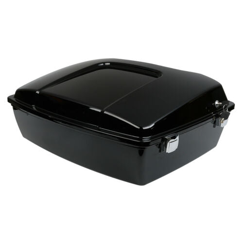 10.7" Chopped Pack Motorcycle Trunk Fit For Harley Tour Pak Touring Street Road Glide 97-13