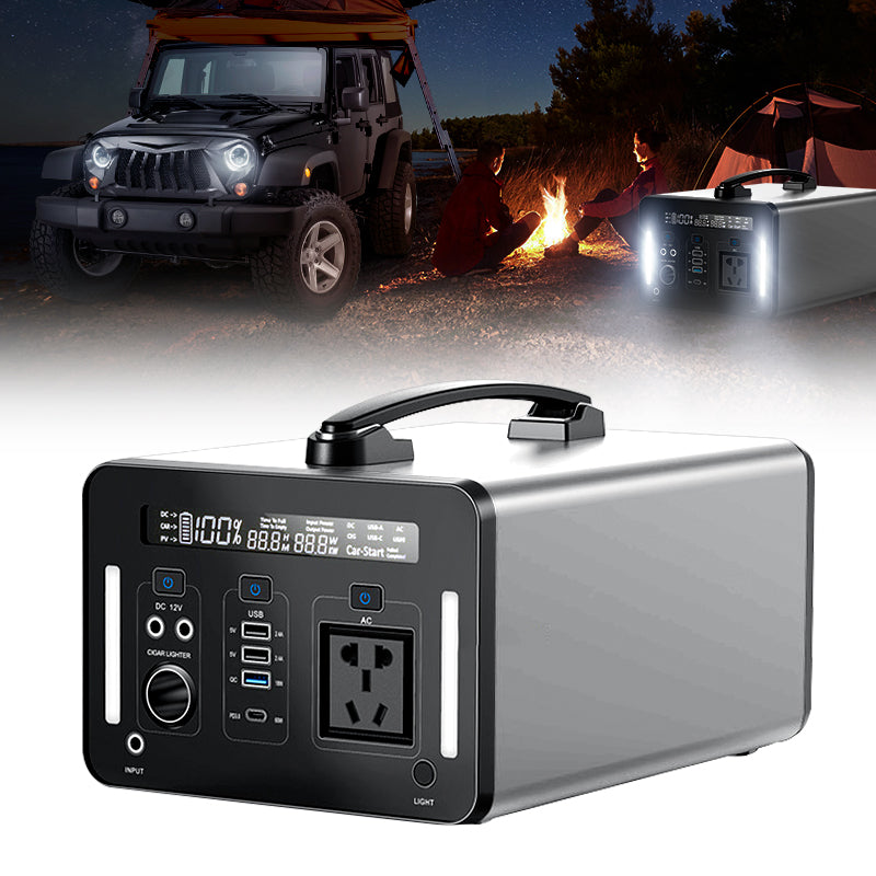 500W/1000W High Power Portable Power Station Explorer for Outdoor Off-road