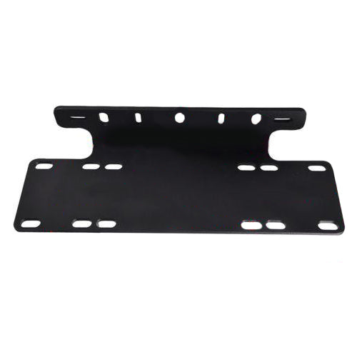 EU Edition License Plate Holder LED Light Bar Lamps Mount Bracket For Jeep Offroad SUV