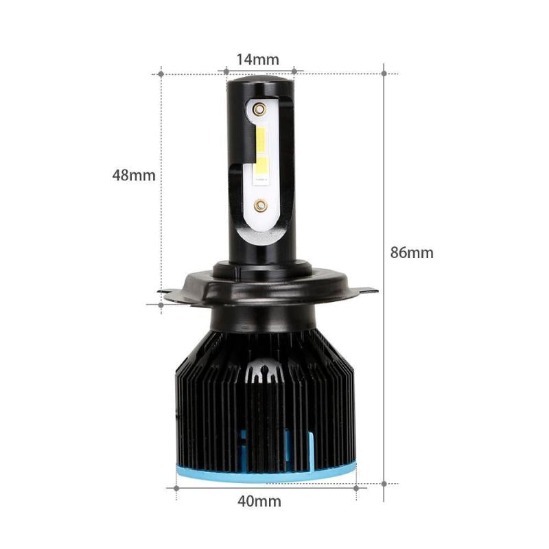 12V Car Accessories Auto LED Headlight Bulb