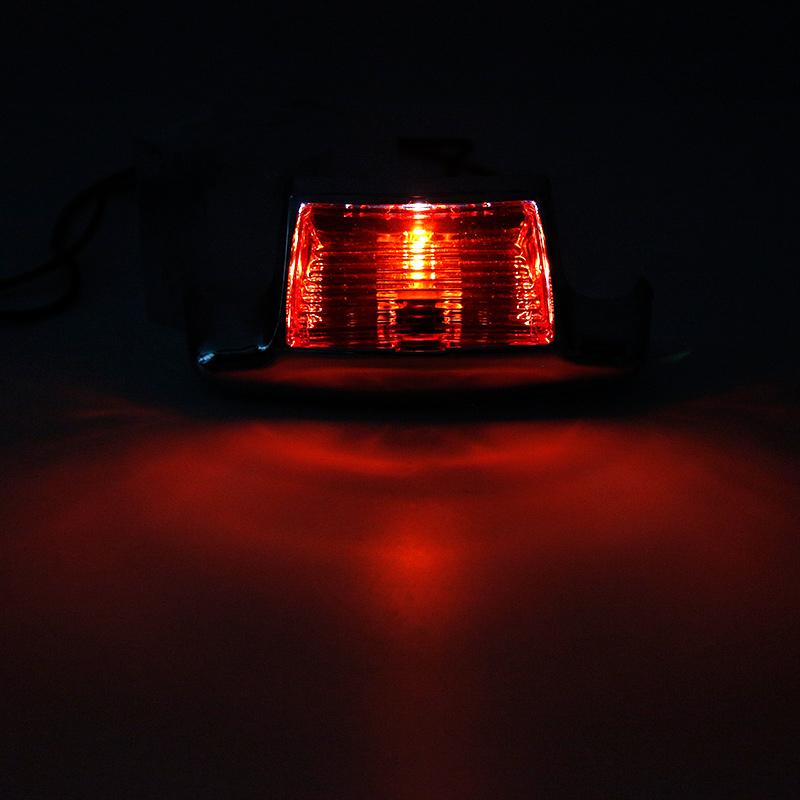 1980-1996 Harley Davidson Rear Red Fender Tip Light