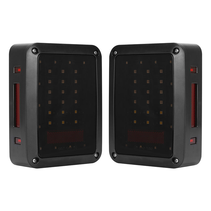 Jeep 7" Headlights, 4" Fog Lamps, Front Turn Signals, Fender Turn Signals & Taillights