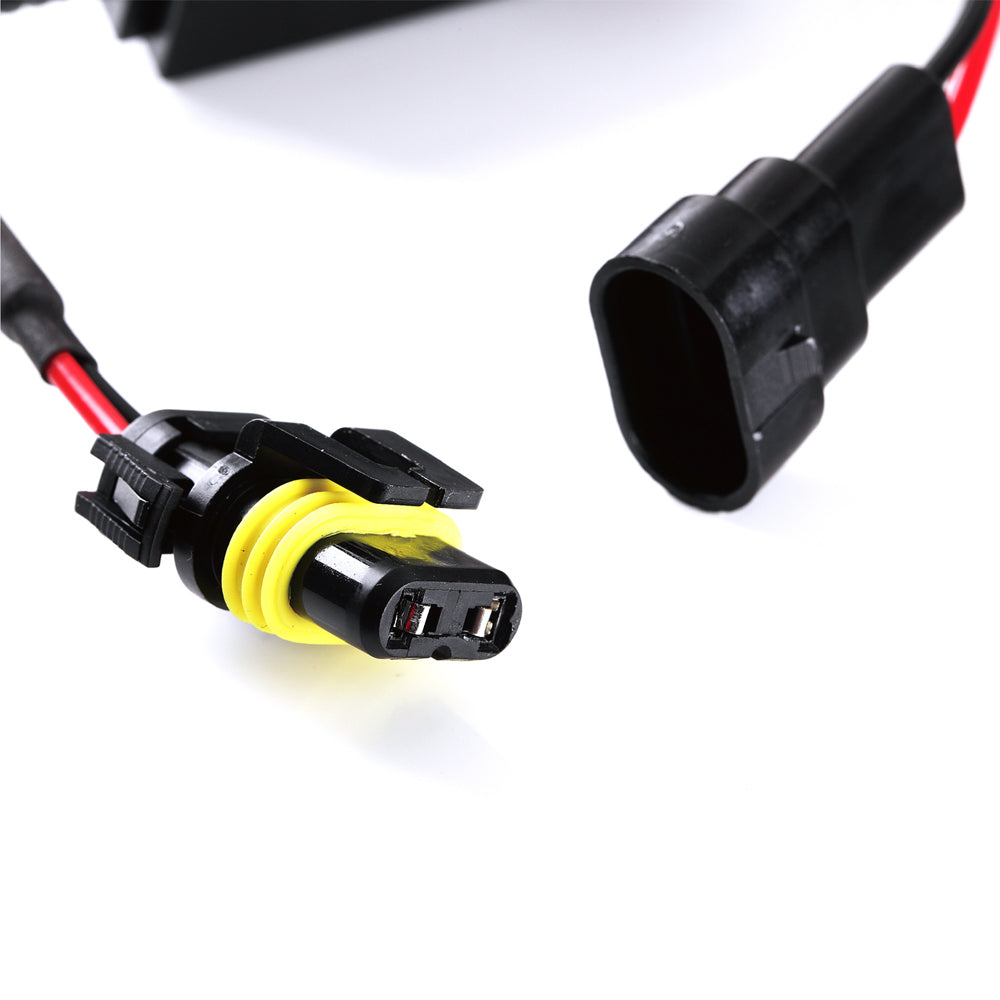 LED Headlight Canbus Wiring Kit Computer Warning Error Free Anti Flicker Resistor Canceler Decoder (9005, H10, 9006, HB4)