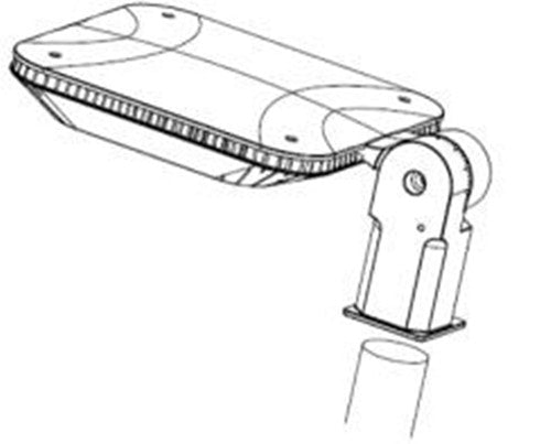 35W LED Parking Lot Light Post Top Style - LED Factory Mart