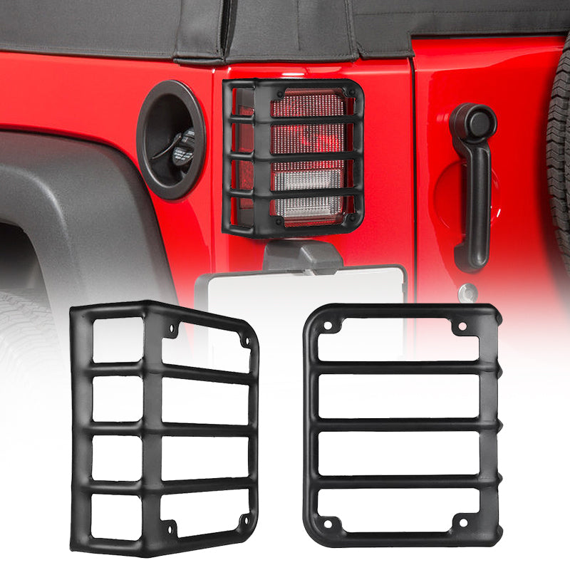 Tail Light Guards for 2007+ Jeep Wrangler JK Unlimited