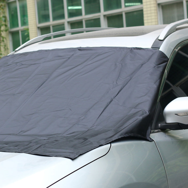 TZ-1012 Universal Car Windshield Snow Cover Truck SUV Ice Protector Sun Shield with Storage Pouch