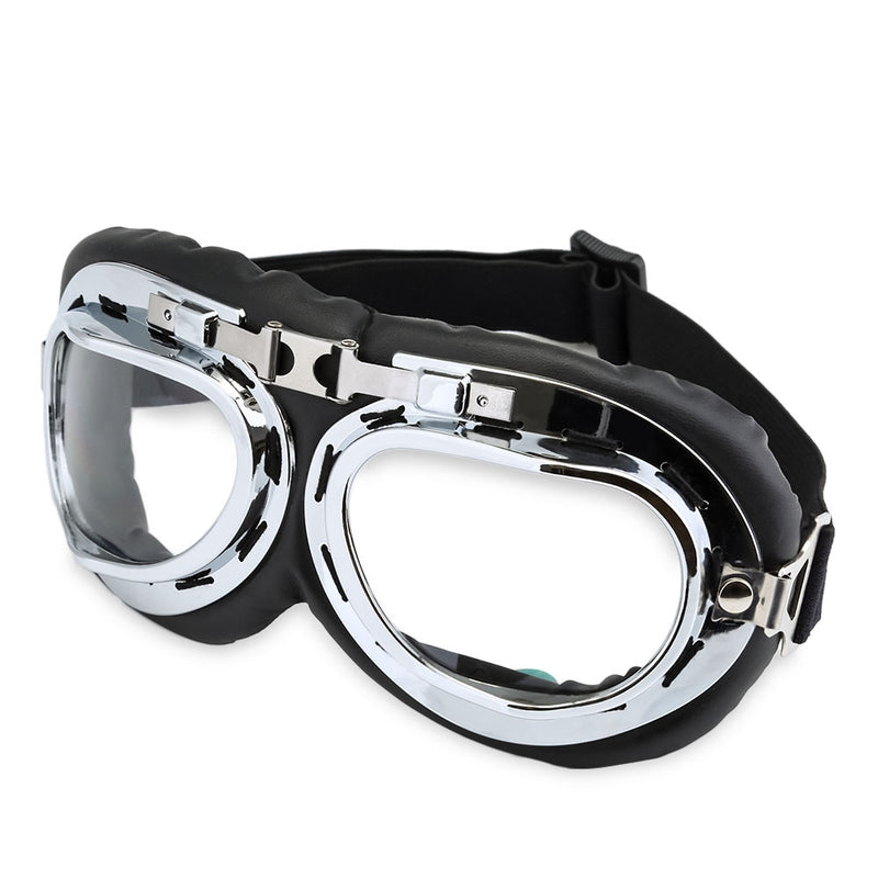 Motorcycle Riding Goggles Outdoor Glasses Motor Eyewear Cycling Wind Protection for Harley - LED Factory Mart