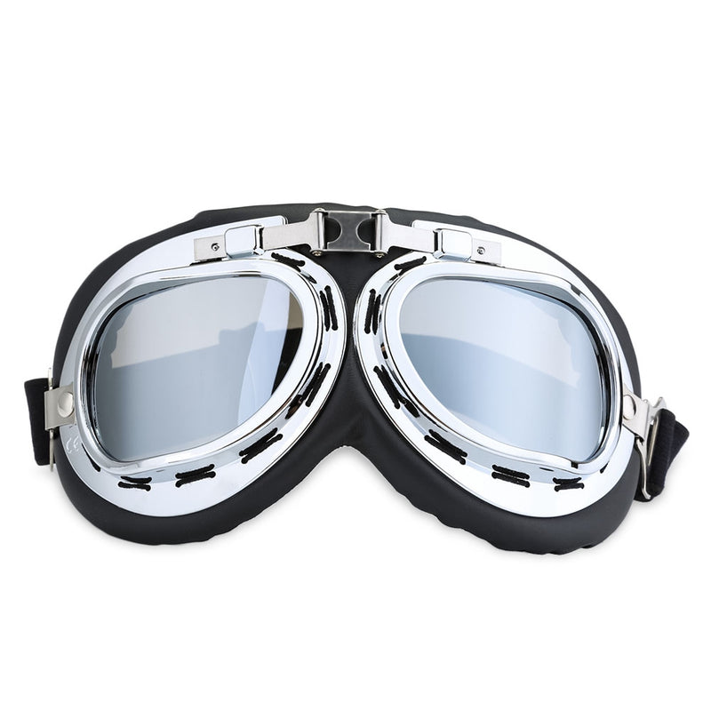 Motorcycle Riding Goggles Outdoor Glasses Motor Eyewear Cycling Wind Protection for Harley - LED Factory Mart